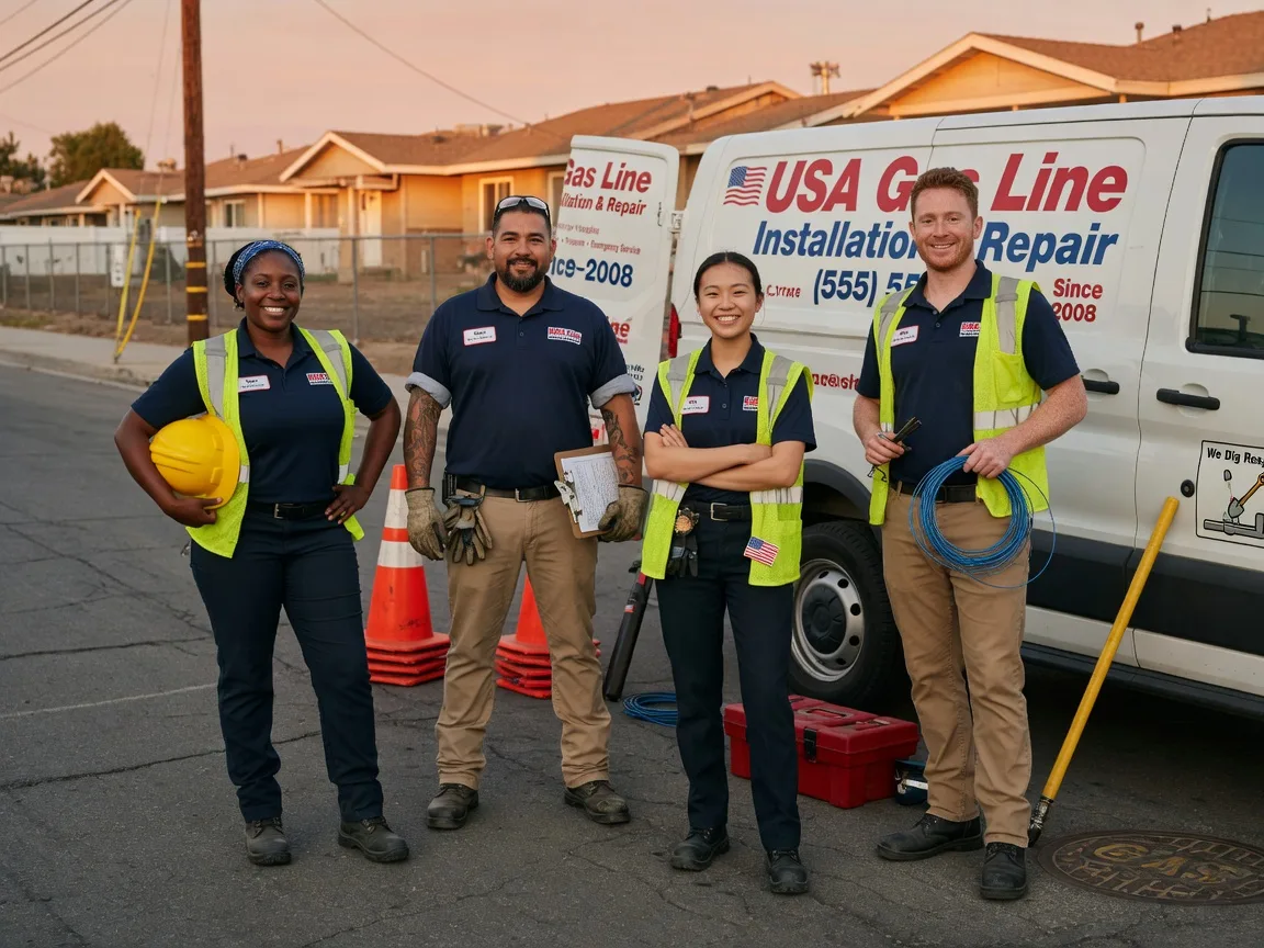 Gas Line Installation company in Dos Rios, CA